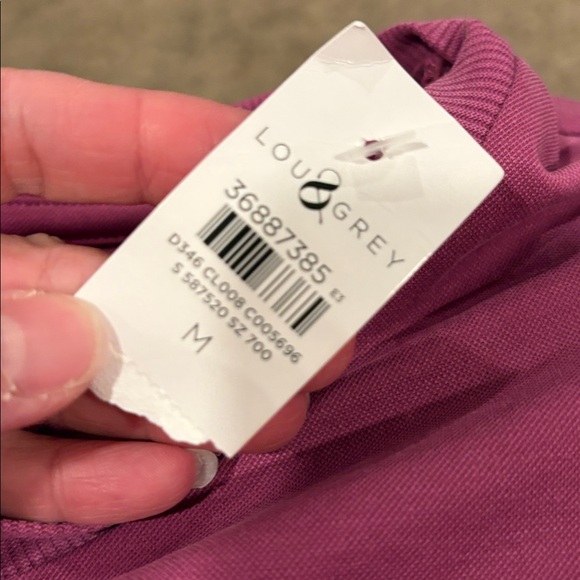 Lou & Grey Purple on piece dress with pockets - Picture 4 of 7